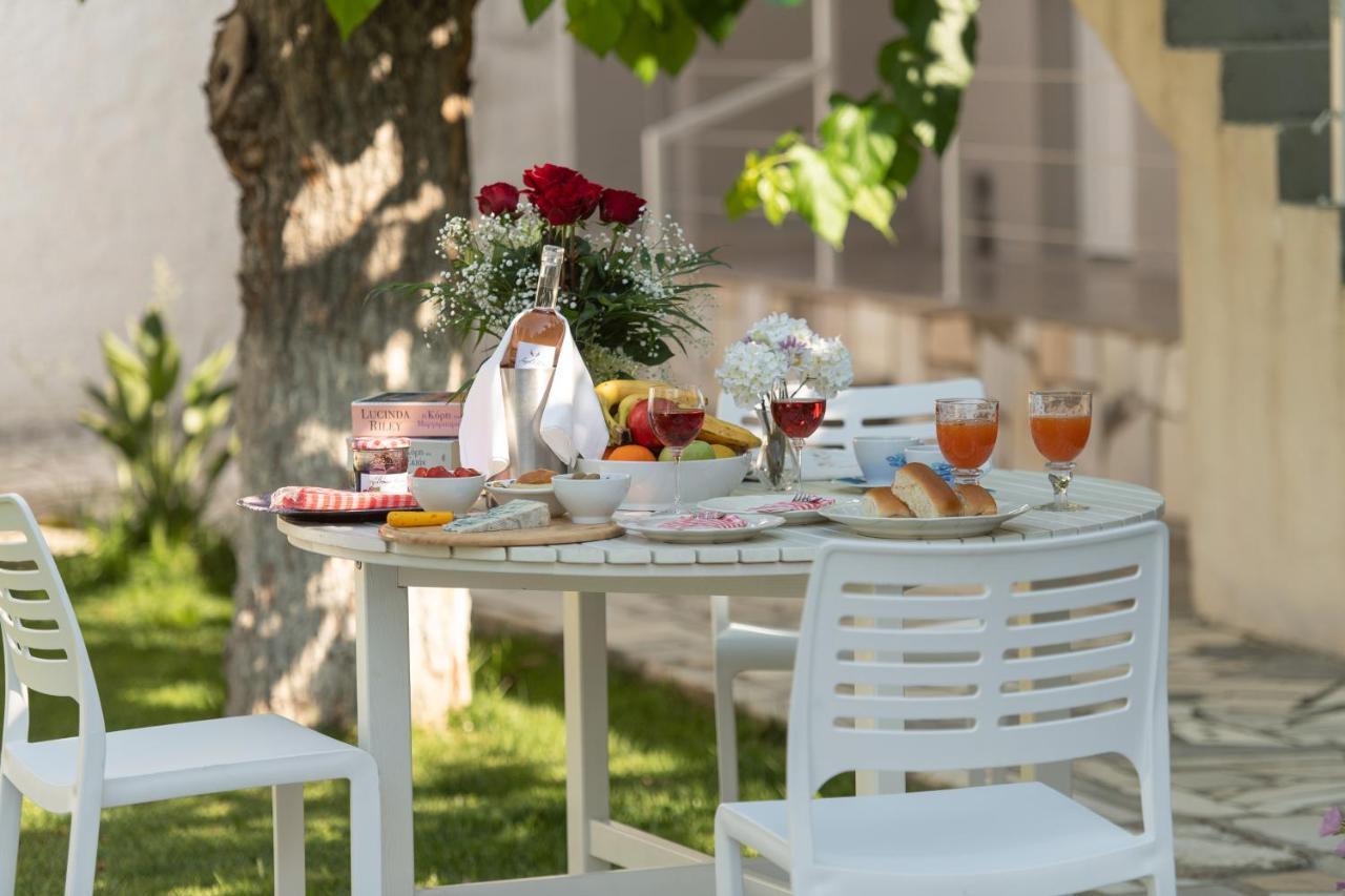Moukas Seaside Apartments Romantico Selianitika Ngoại thất bức ảnh